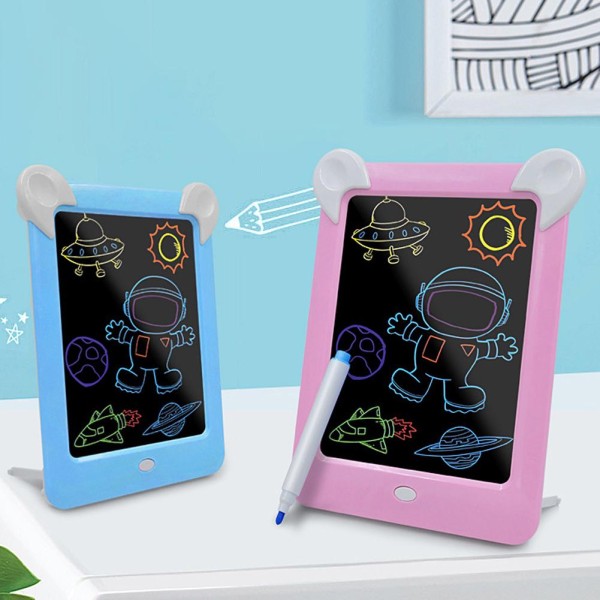 Светодиодная Доска для Рисования 85127 - розовая