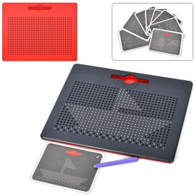 Магнитная доска для рисования TSQ-714B двухцветная (одна сторона красная, другая черная)