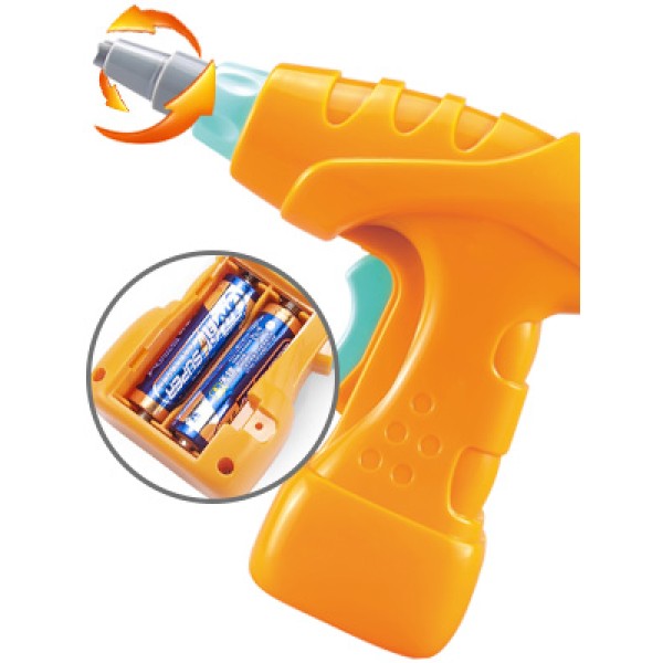 Конструктор 3D «Тиранозавр», собранный на винтах с отверткой и шуруповертом 3169-33