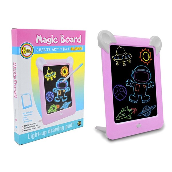 Светодиодная Доска для Рисования 85127 - голубая