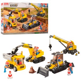 Конструктор Sluban Строительная техника 465 деталей M38-B0810