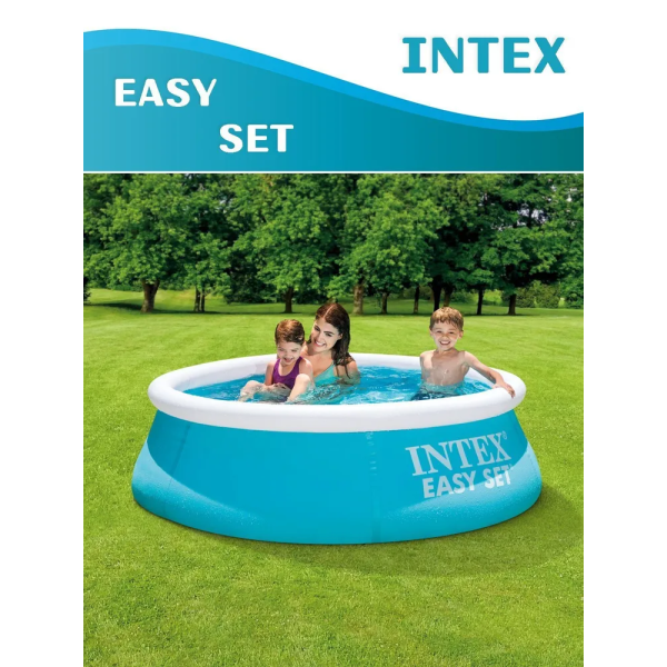 Бассейн с надувным кольцом Easy Set 183 x 51 см Intex 28101