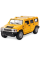 Машинка металлическая Kinsmart 1:40 2008 Hummer H2 SUV KT5337W инерционная, дверь открывается / Желтый