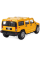 Машинка металлическая Kinsmart 1:40 2008 Hummer H2 SUV KT5337W инерционная, дверь открывается / Желтый