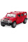Машинка металлическая Kinsmart 1:40 2008 Hummer H2 SUV KT5337W инерционная, дверь открывается / Красный