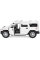 Машинка металлическая Kinsmart 1:40 2008 Hummer H2 SUV KT5337W инерционная, дверь открывается / Белый