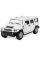 Машинка металлическая Kinsmart 1:40 2008 Hummer H2 SUV KT5337W инерционная, дверь открывается / Белый
