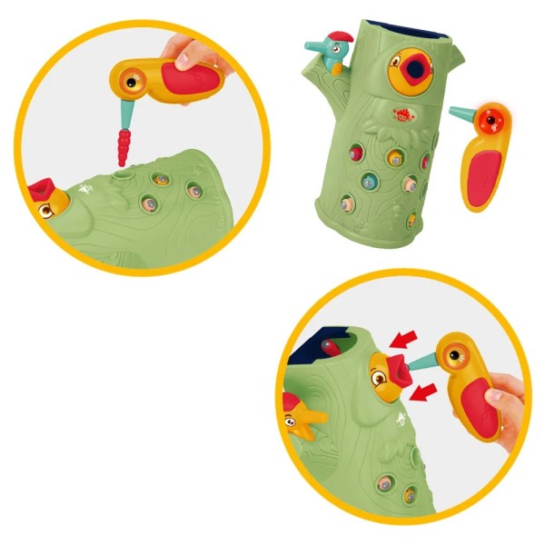 Игрушка сортер "Покорми птенца" FT 0016 Дятел