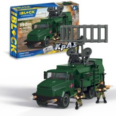 Конструктор iBlock Армія PL-921-471 КрАЗ РЕБ, 350 деталей, 2 фігурки