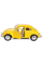 Машинка металлическая Kinsmart KT5057W 1:32 1967 Volkswagen Classical Beetle (Жук) инерционная, двери открываются / Желтый