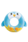 Круг детский надувной для плавания "Пингвинчик" голубой, 84 см х 76 см, от 8 лет, до 40 кг, 59266NP INTEX