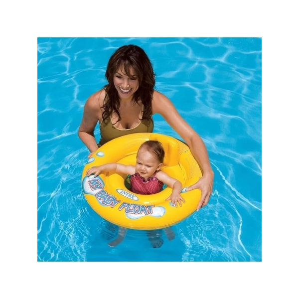 Круг надувной Intex 59574NP My Baby Float 67 см с сиденьем, от 1 до 2 лет