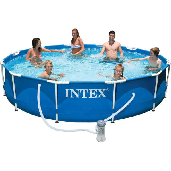 Бассейн каркасный Intex 28212 NP 366×76 см, 6503 л, с фильтр-насосом 220–240 В