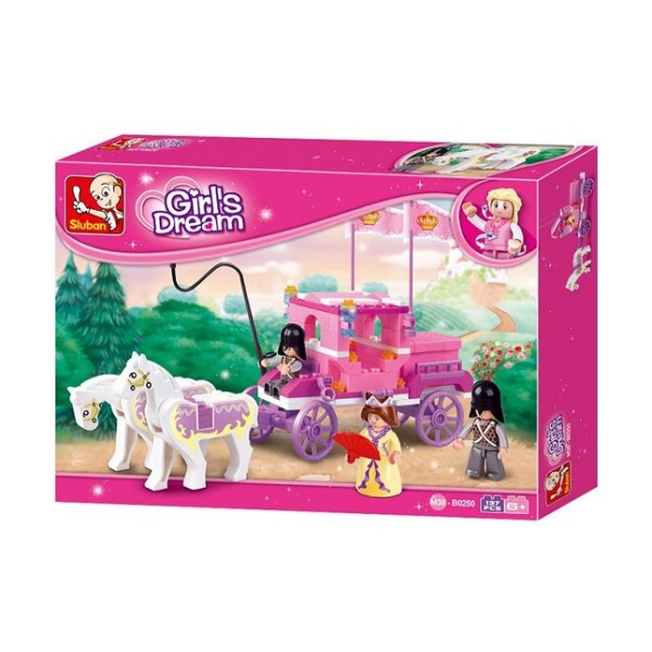 Конструктор Sluban "Королевская карета" 137 деталей M38-B0250