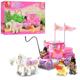 Конструктор Sluban "Королевская карета" 137 деталей M38-B0250