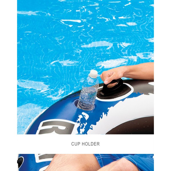 Надувной круг-кресло INTEX 58825EU River Run 135см с ручками до 100кг