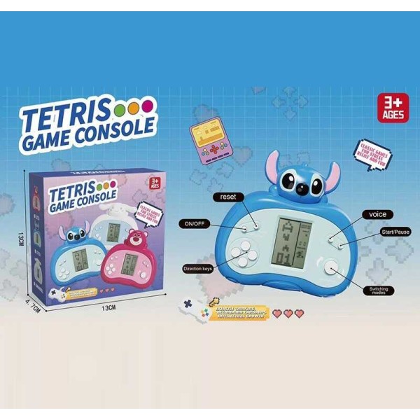 Тетрис BY 6047-8 (120/2) герой, регулювання гучності, класичні ігри, звук, на батарейках, рівні складності