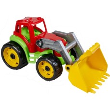 Трактор с ковшом машина строительная детская Технок 1721