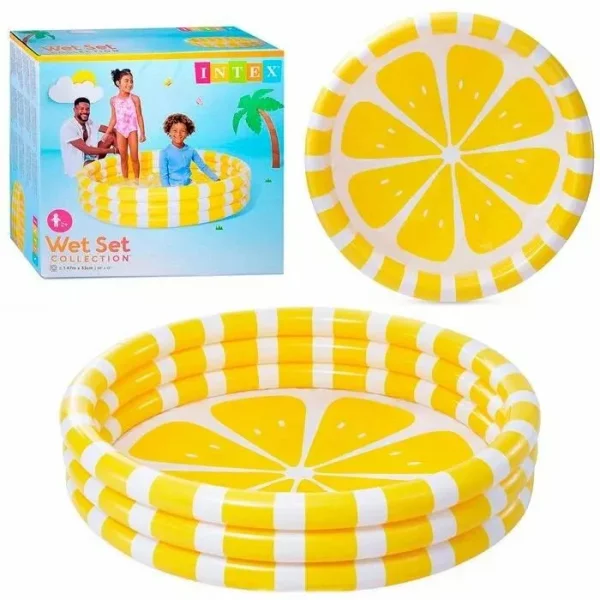 Надувной бассейн Intex 58432 Лимон 147×33 см, 330 л, 2+
