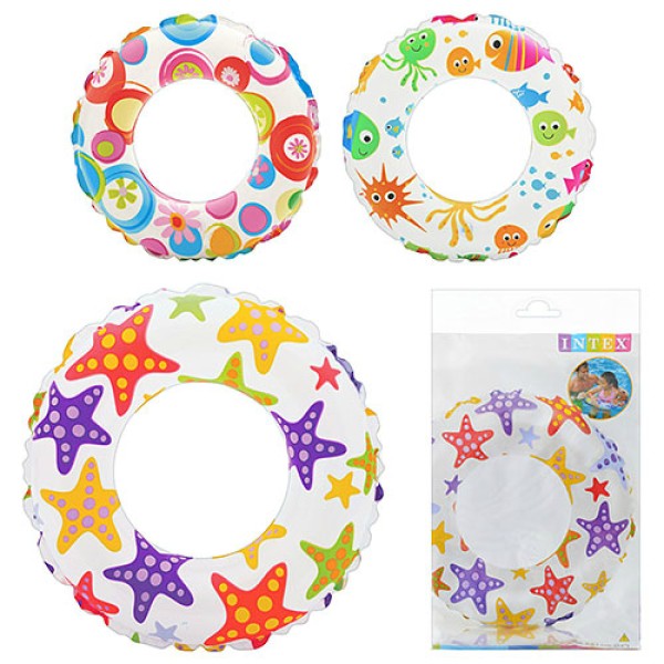 Надувной круг для плавания Intex 59241 (3-6 лет) 61см