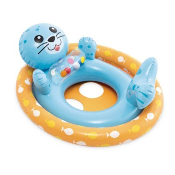 Коло надувне INTEX 59570NP "Морський котик", з сидінням трусами, від 3-4 років