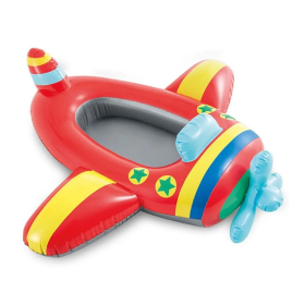 Лодка детская надувная INTEX 59380NP Самолет Pool Cruisers, от 3-6 лет