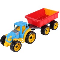 Игрушка Трактор с прицепом 3442 ТехноК Синий