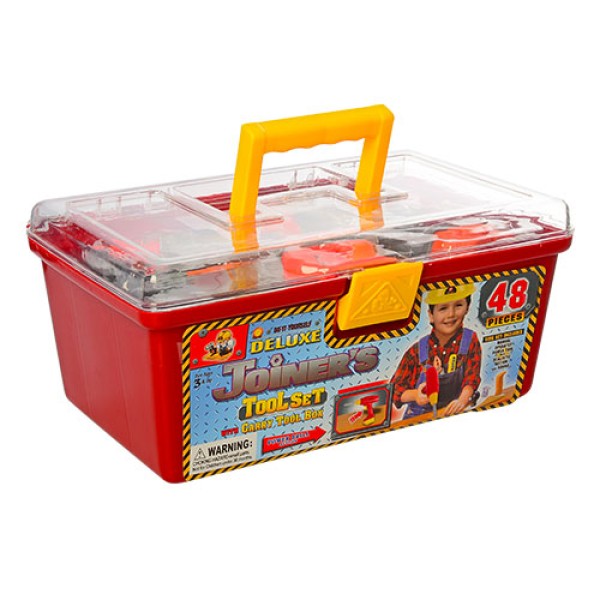 Игровой набор инструментов 2056 в чемоданчике, 48 инструментов