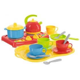 Игрушечный набор посуды 19 предметов 1554