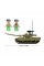 Конструктор Основной боевой танк OEF-M1XS серия Army 322 детали, 2 минифигурки, Sluban M38-B1256