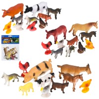 Набір фігурок свійських тварин 641-1-3 «Farm Set» (в асортименті) 10 фігурок у комплекті
