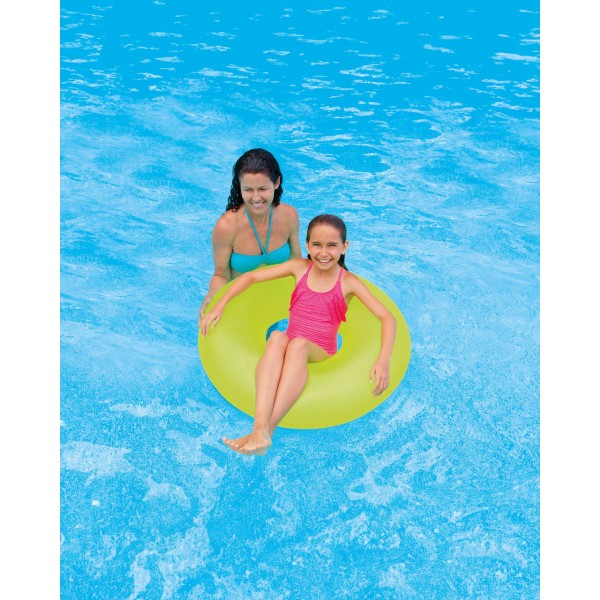 Коло надувне 59262 (24шт) "Матовий" 3 види, вініл (9+ років) 91см