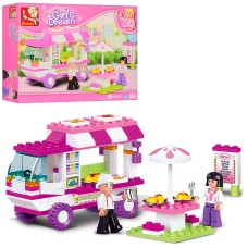Конструктор Sluban "Кафе на колесах" M38-B0155