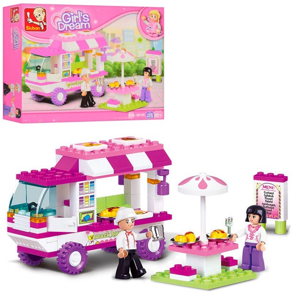 Конструктор Sluban "Кафе на колесах" M38-B0155