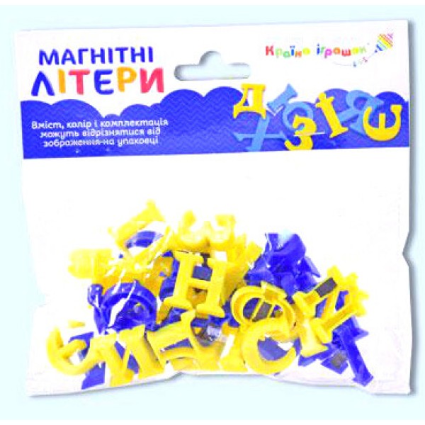 Буквы магнитные KI-7000 "Украинский алфавит"