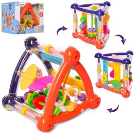 Развивающий учебный комплекс для малышей до года Сортер (лабиринт, трещотка, погремушка) BA8725