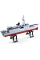 Конструктор SLUBAN M38-B0702 Військовий корабель, 1: 450, 33см, вертоліт, 417 деталей