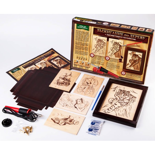 Набор для выжигания по дереву WD-01-01U: Творчество и Качество
