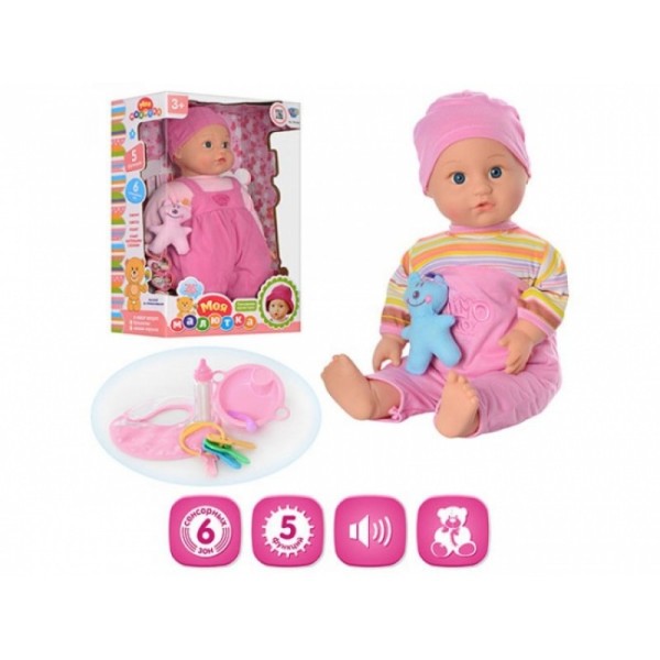 Пупс M 2054 6 сенсорных зон, (Уцінка!!!)