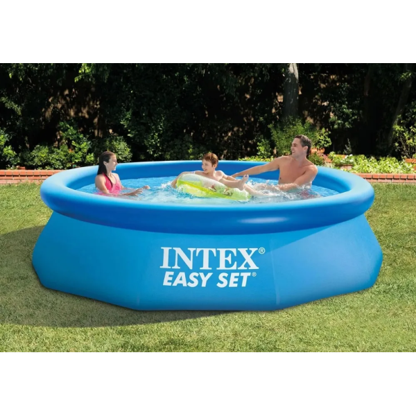 Бассейн надувной Intex 28110 NP размером 244х76см, объем: 2420л, вес: 6,3 кг