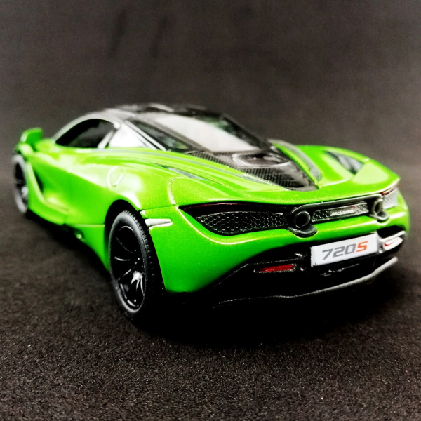 Машинка металева Kinsmart KT5403WG 1:36 McLaren MSO 720S інерційна, двері відчиняються / Зелений