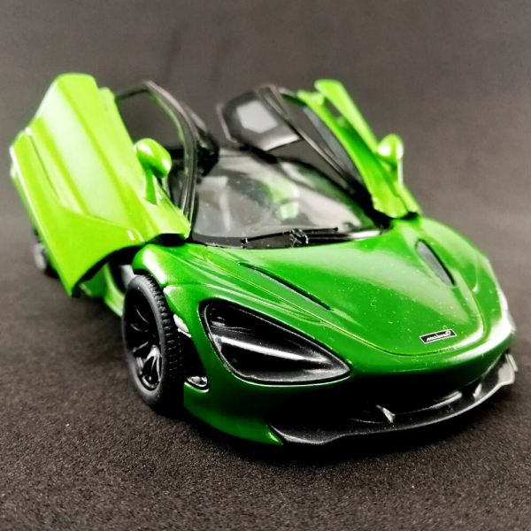 Машинка металева Kinsmart KT5403WG 1:36 McLaren MSO 720S інерційна, двері відчиняються / Зелений