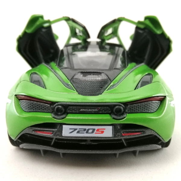 Машинка металева Kinsmart KT5403WG 1:36 McLaren MSO 720S інерційна, двері відчиняються / Зелений