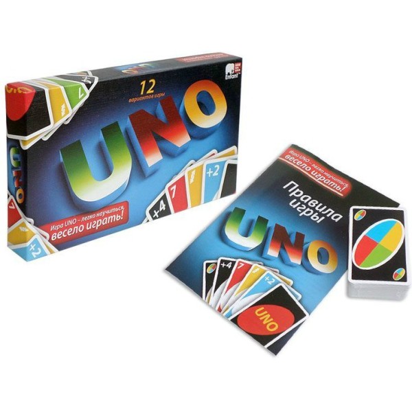 Настольная Развлекательная Игра "UNO" малая /12
