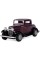 Металлическая машинка Kinsmart 1:34 1932 Ford 3-Window Coupe KT5332W Цвет бордовый