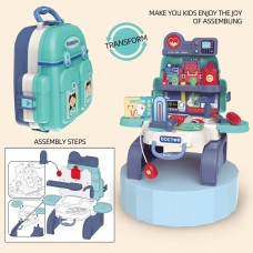 Ігровий набір лікар з аксесуарами у валізі з ручкою 8113BP