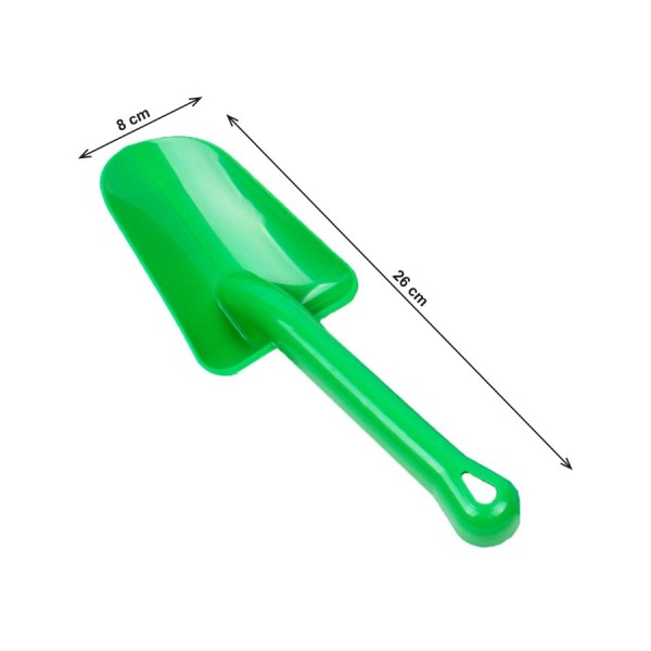 Детский совок для песочницы и сада ТехноК (арт. 2186), длина 26 см, крепкий пластик