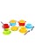 Игровой набор посуды Маринка 1 ТехноК (арт. 0687): кастрюли, сковорода и чайный сервис на 4 персоны