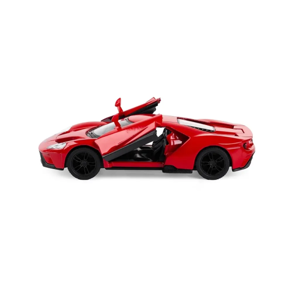 Машинка металева Kinsmart 1:38 2017 Ford GT інерційна, двері відчиняються KT5391W / Червоний