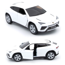 Машинка металлическая Kinsmart 1:38 Lamborghini Urus KT5368W инерционная, двери открываются / Белый